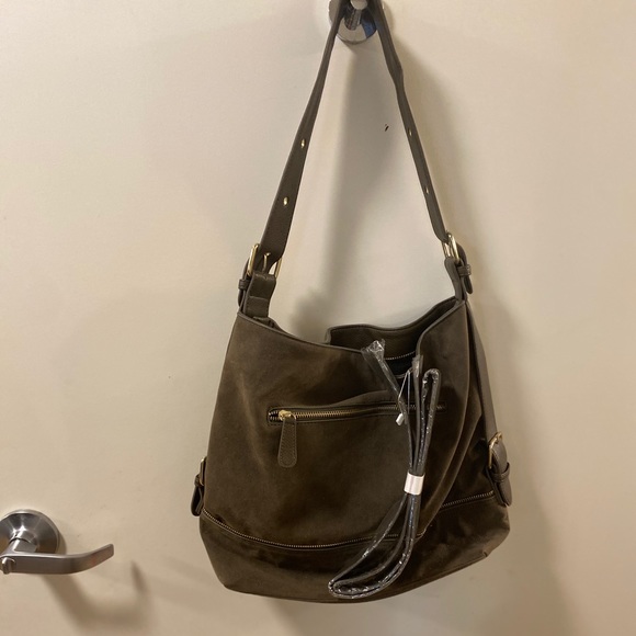 Hunter green shoulder bag - Picture 1 of 3